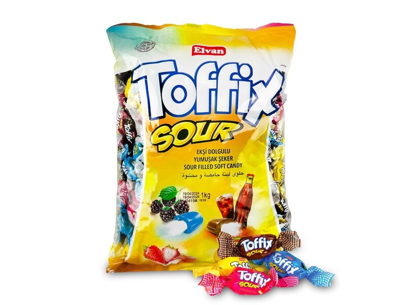 Toffix Sour Lösgodis 800 gram