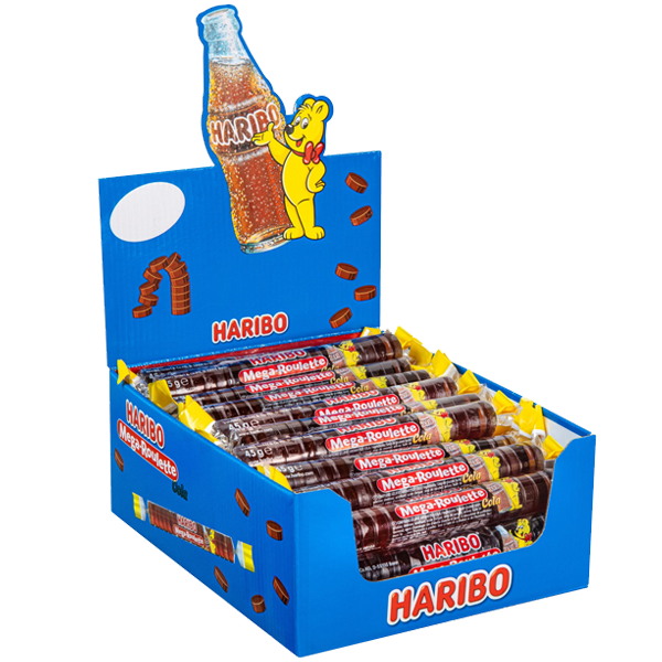 Haribo Mega Roulette HappyCola 40st 45st