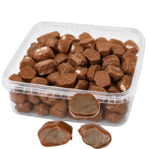 Chokladdoppad Marsmallow Läppar 600g