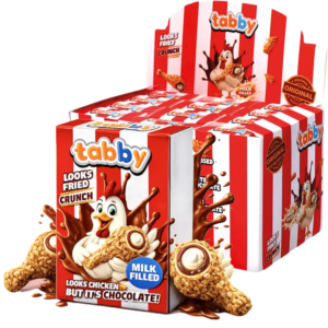 Tabby Fried Chicken Chocolate 50g x 12st