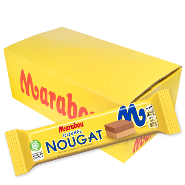 Dubbelnougat 42st x 43g