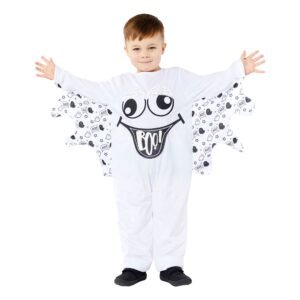 Spöke Jumpsuit Barn Maskeraddräkt - 18-24 mån