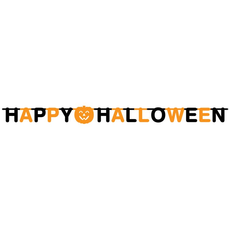 Banderoll "HAPPY HALLOWEEN" 2m