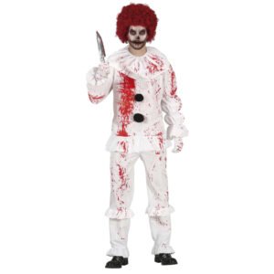 Blodig Clown Maskeraddräkt