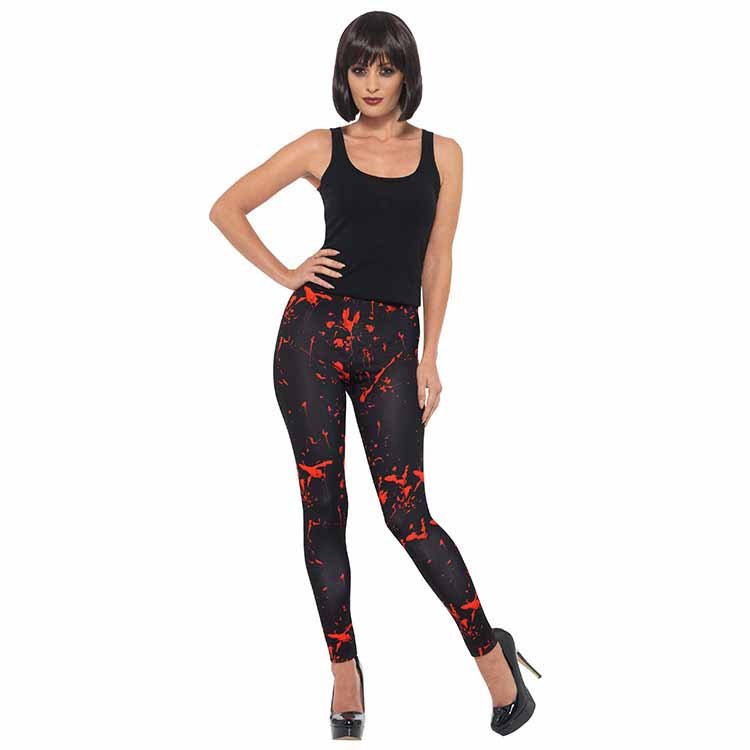 Blodiga Svarta Leggings
