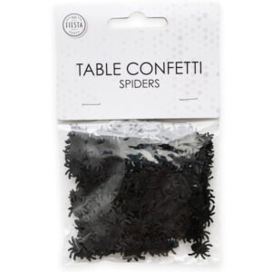 Bordskonfetti Svarta Spindlar 14g