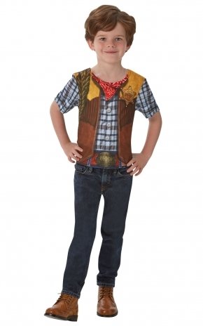 Cowboy T-shirt Maskeraddräkt Barn