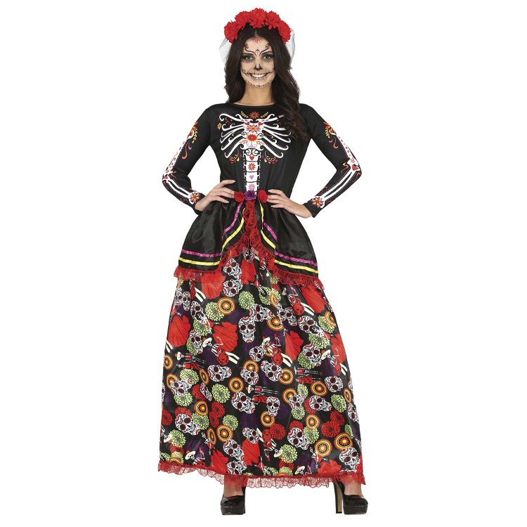 Day Of The Dead Catrina Klänning