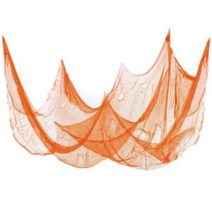 Dekorationstyg Skräck Orange 210x300cm