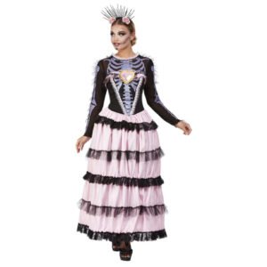 Deluxe Day Of The Dead Senorita Klänning
