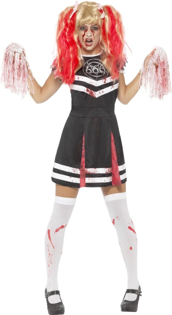 Djävuls Cheerleader Maskeraddräkt