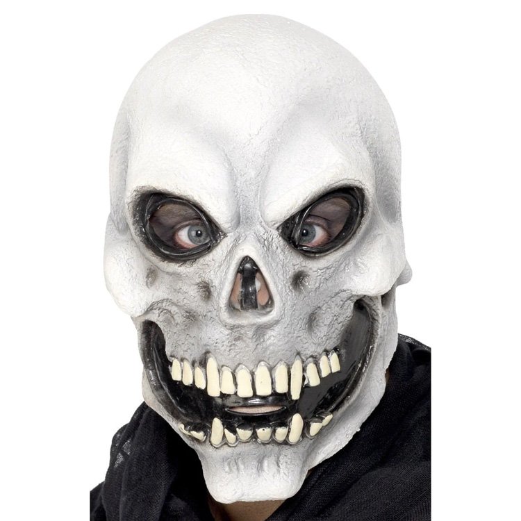 Döskalle Mask Vit