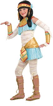 Egyptisk Gudinna Maskeraddräkt Barn