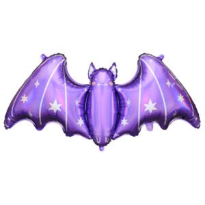 Folieballong Fladdermus Lila 120x51cm