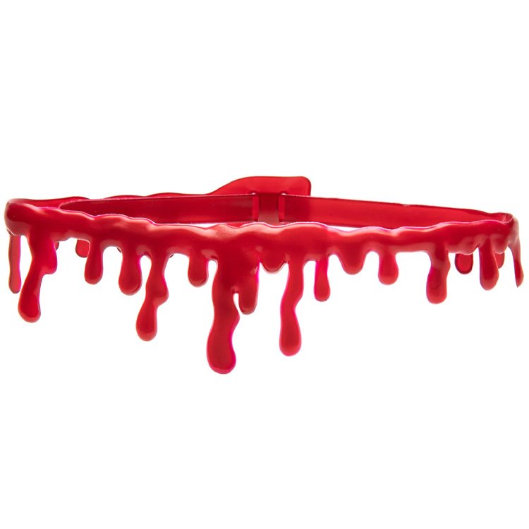 Halsband Blodimitation 44,5cm