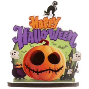 Happy Halloween Tårtdekoration 10,5x12,5 cm