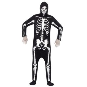 Skelett Maskeraddräkt