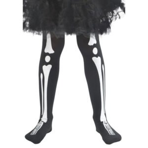 Skelett Tights Barn