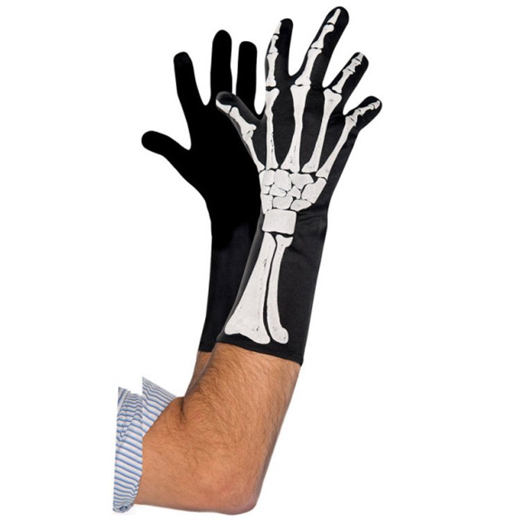 Skeletthandskar Onesize