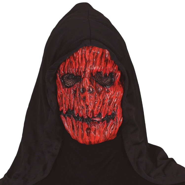 Skräckpumpa Mask Med Huva