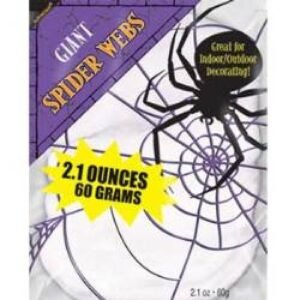 Spindelnät vit
