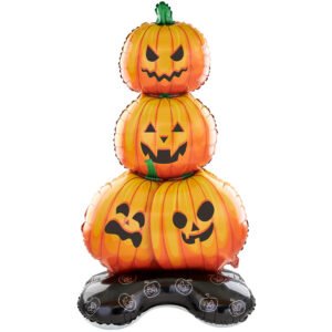Stående Folieballong Pumpor Halloween 84x158cm