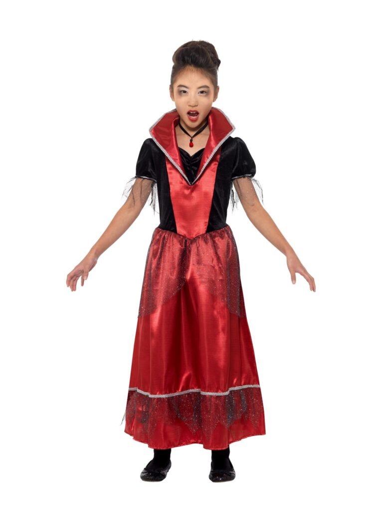 Vampyr Prinsessa Maskeraddräkt Barn