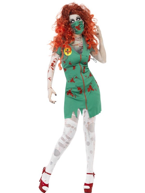 Zombie Sjuksköterskedräkt