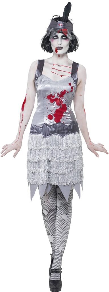 Zombiedräkt Flapperklänning