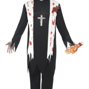 Zombiepräst Maskeraddräkt