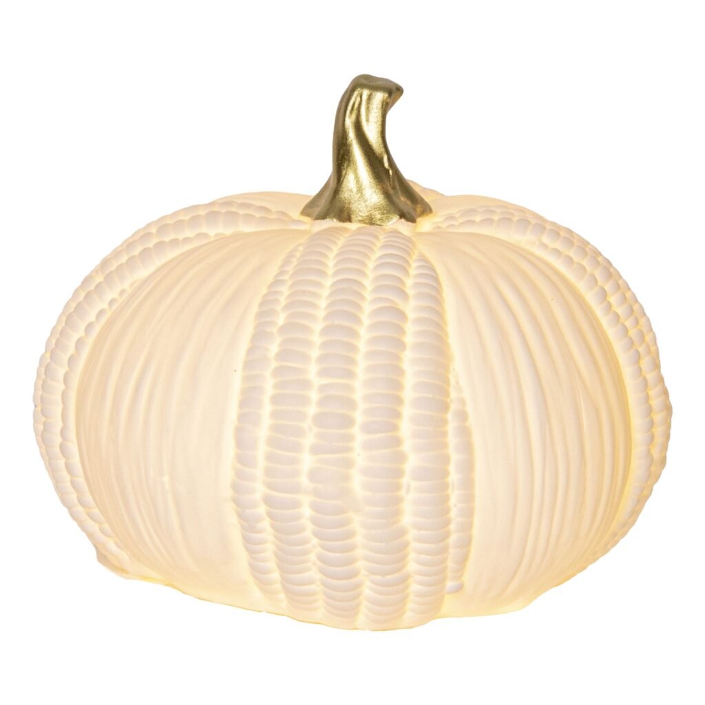 Vit Pumpa LED - 14 cm